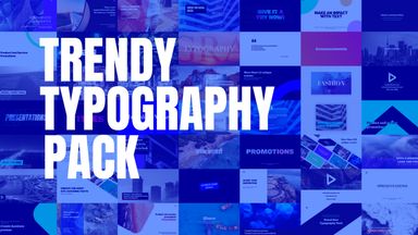 Trendy Typography Pack
