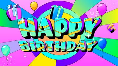 Colorful Birthday Animation Pack