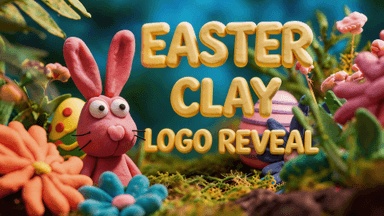Easter Clay Logo Reveal