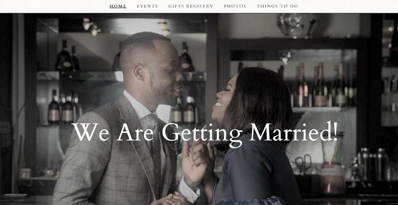 Abiola & Adeyemi wedding website