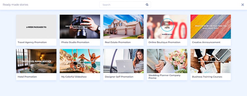 make slideshow presets