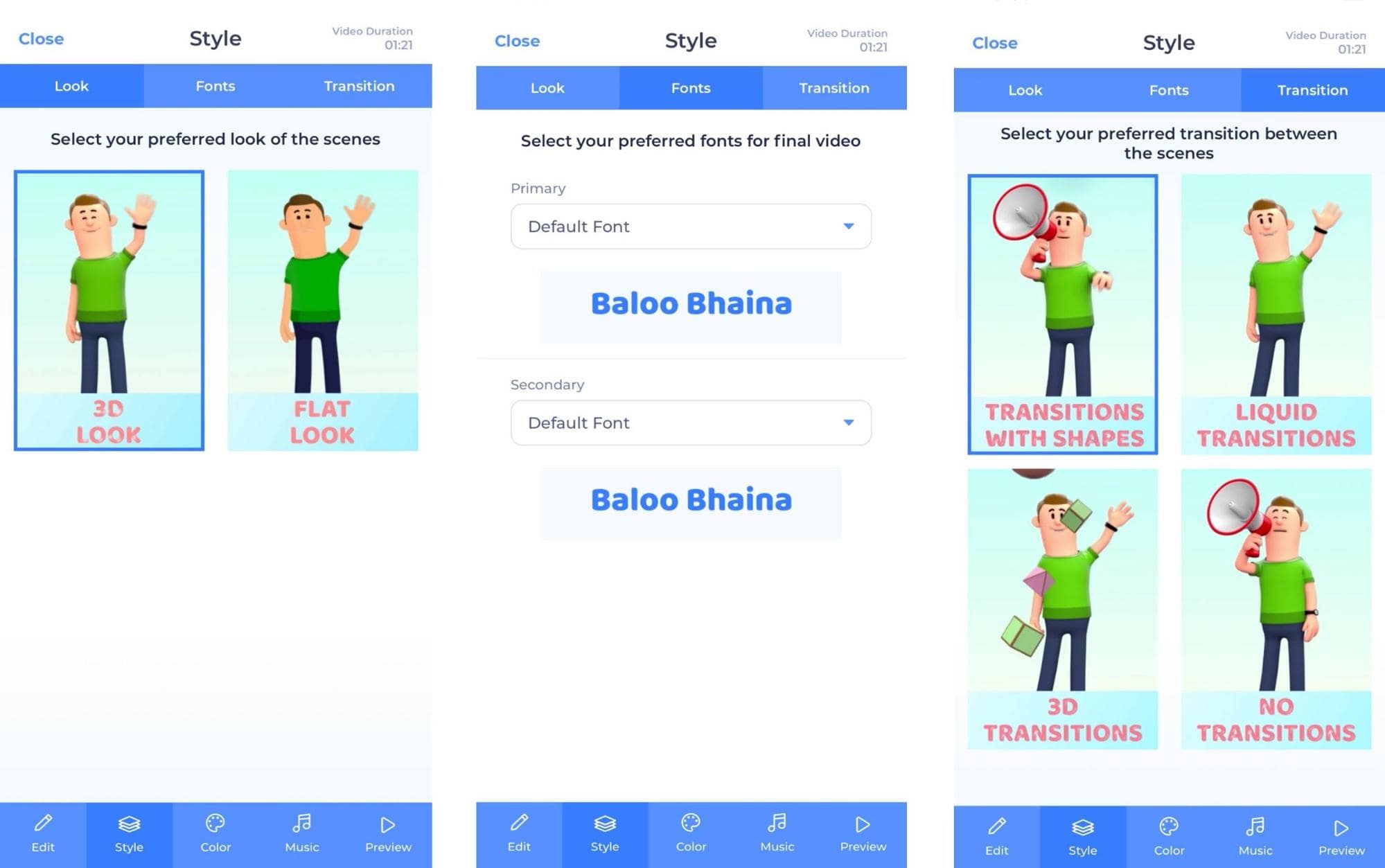 renderforest iphone app style