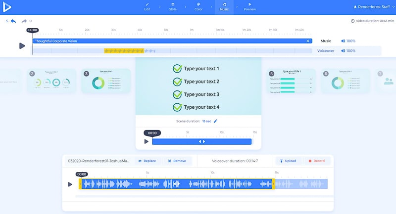 infographic videos - voiceover