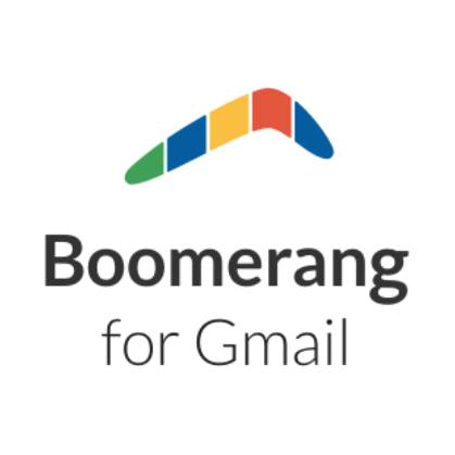 Boomerang logo email management