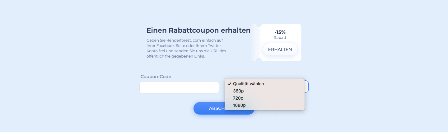 wie man einen Gutscheincode anwendet