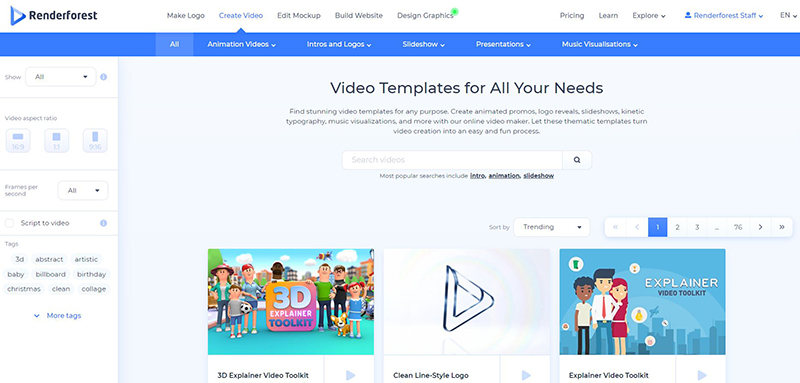Monthly Video Report - templates 