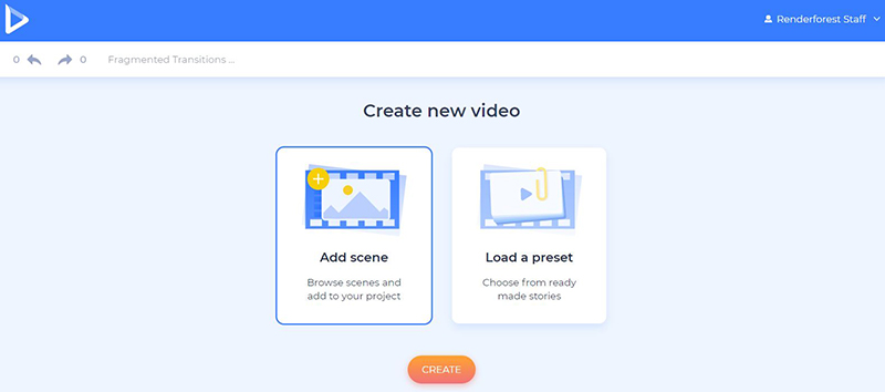 online shop promo - create now