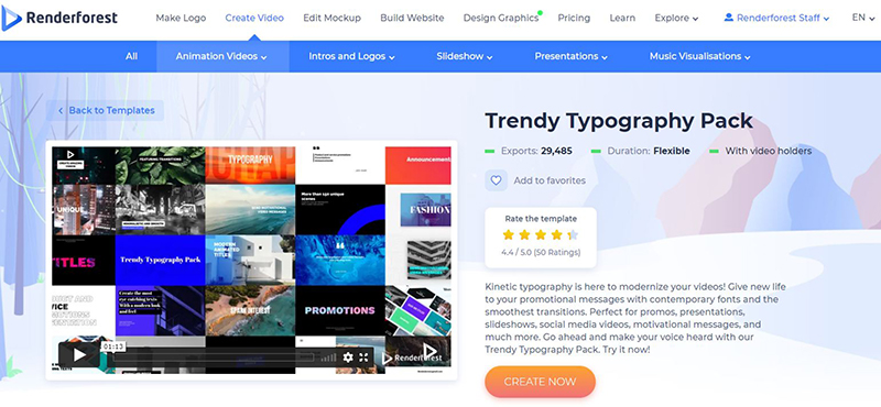 Motivational video tutorial - typography 