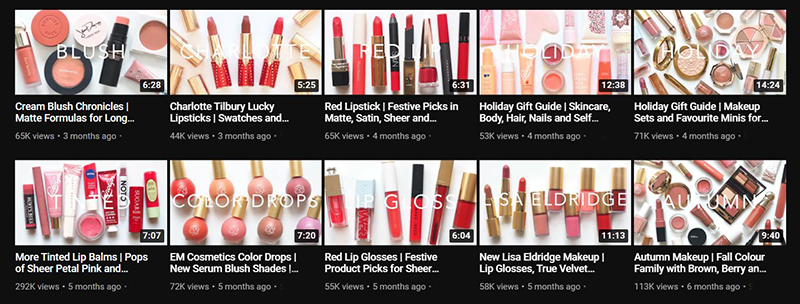 YouTube Video Thumbnail - consistency