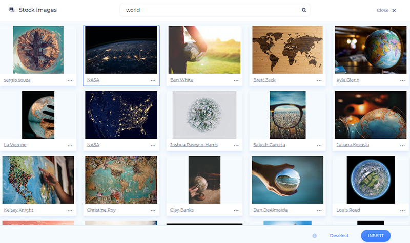 Make movie intro - stock image