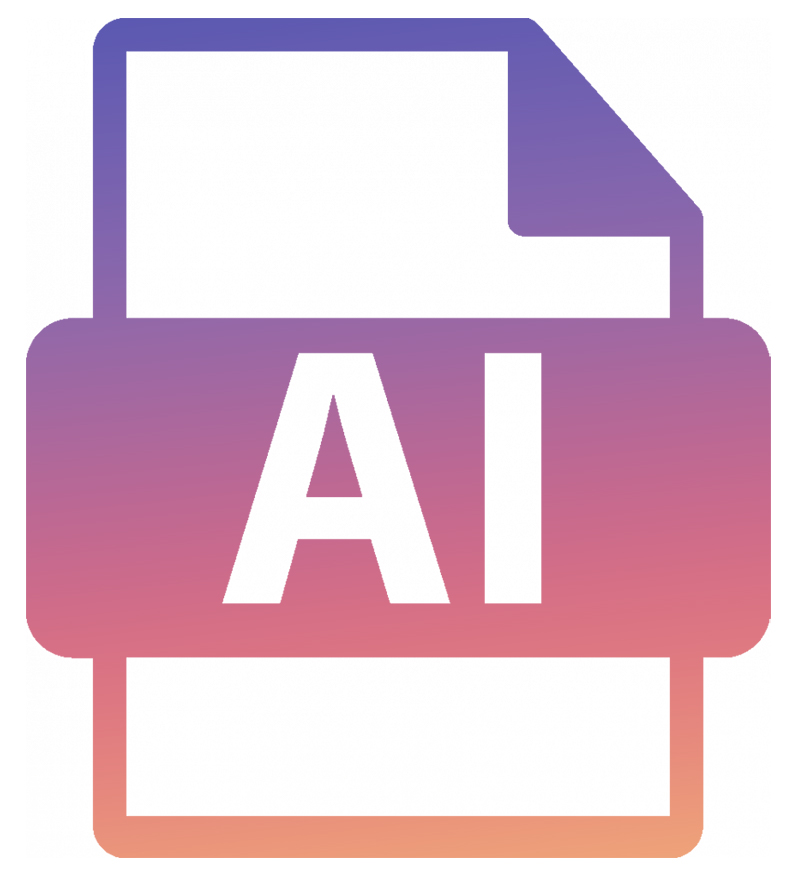 Vector logo format AI