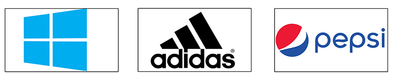 types of logos - abstract logo marks