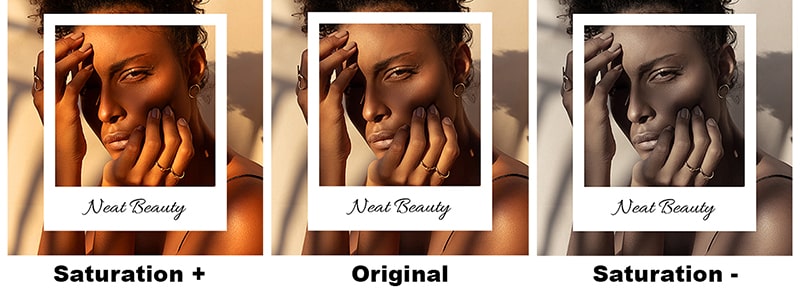 7 Elements of Design - color saturation