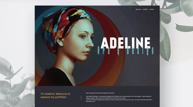 designer portfolio Renderforest