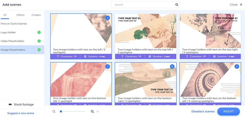 Talk show intro - scenes