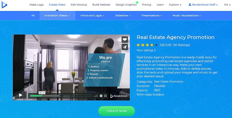real estate slideshow - preset