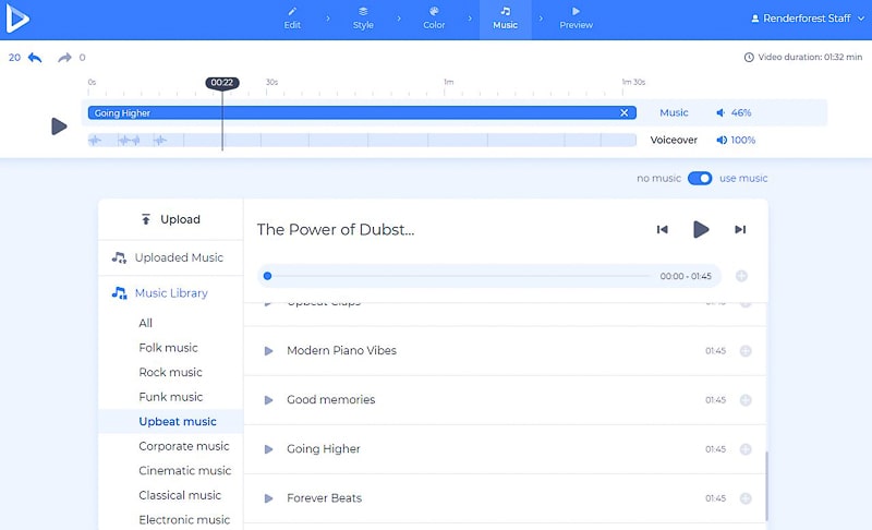 real estate slideshow - add music