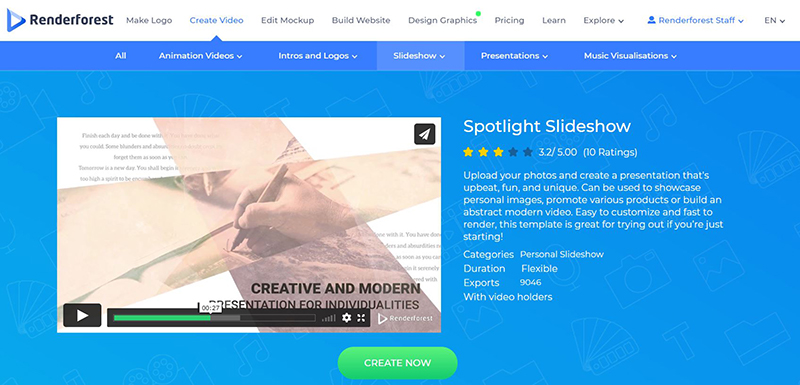 Talk show intro - slideshow