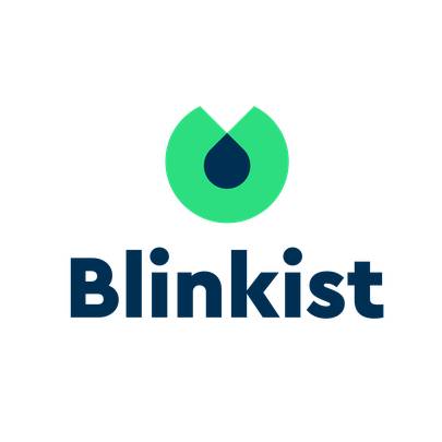 blinkist Logo book summary tool