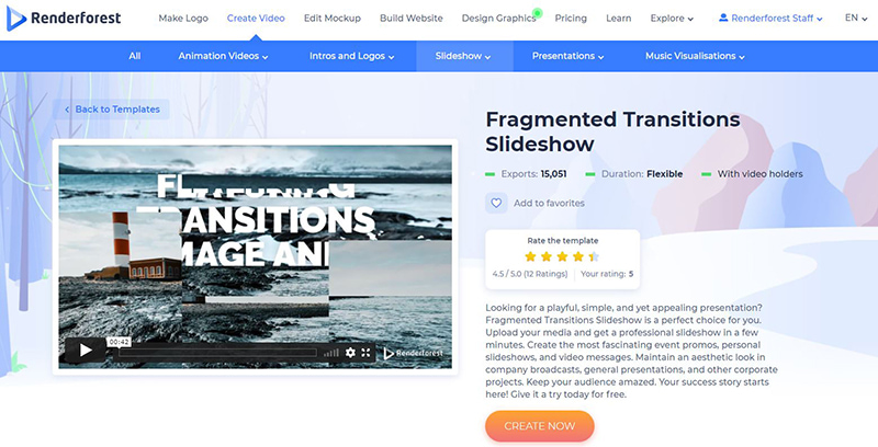 online shop promo - slideshow