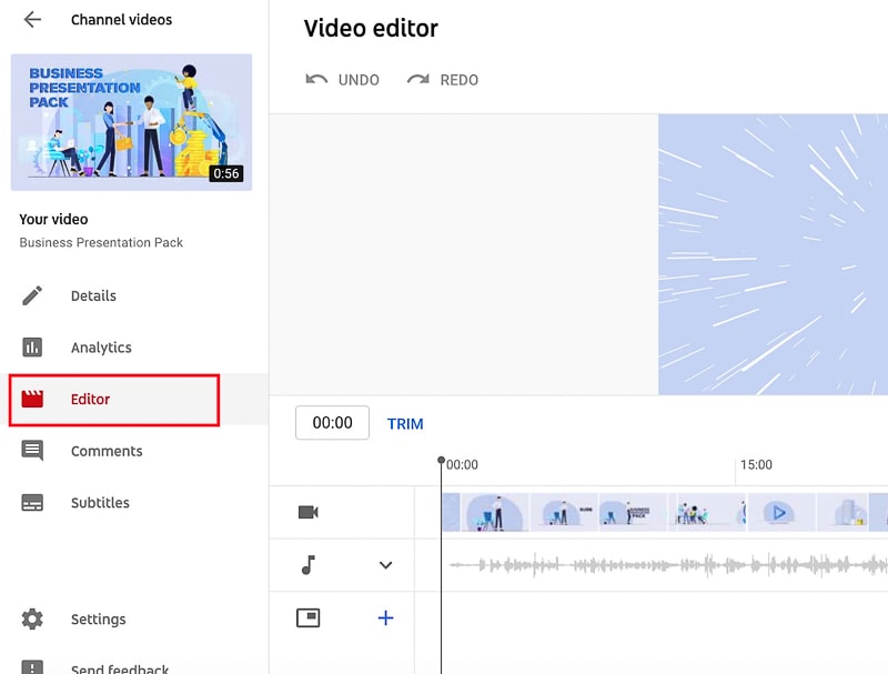 youtube video editor