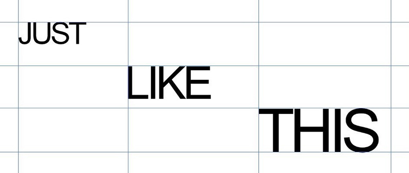 what is typography - grids