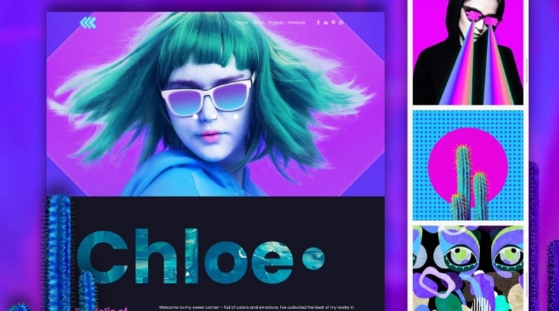 Personal Brand and Portfolio website template