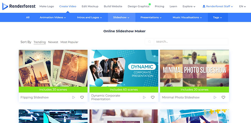 Talk show intro - templates