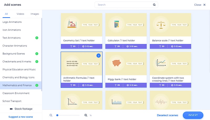 Educational Video Toolkit - Scenes