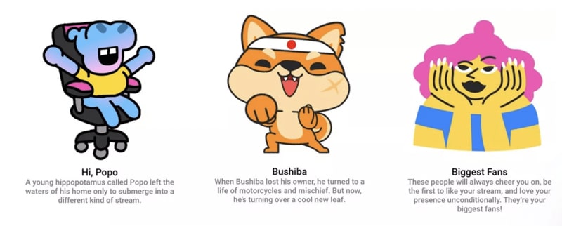 youtube super stickers