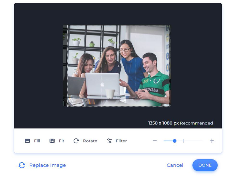 Monthly Video Report - crop photo