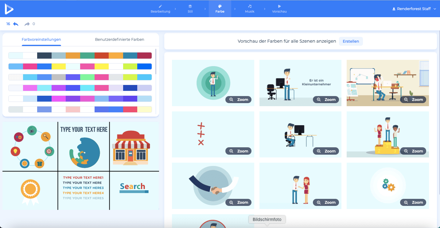 Erklärvideo - Farbe