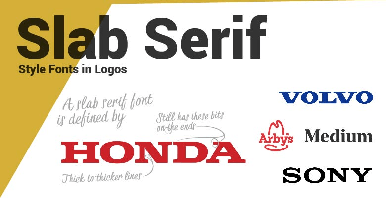 slab serif logo fonts