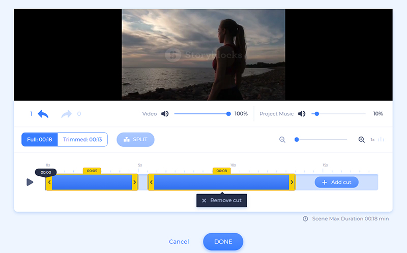 Motivational video tutorial - trim video