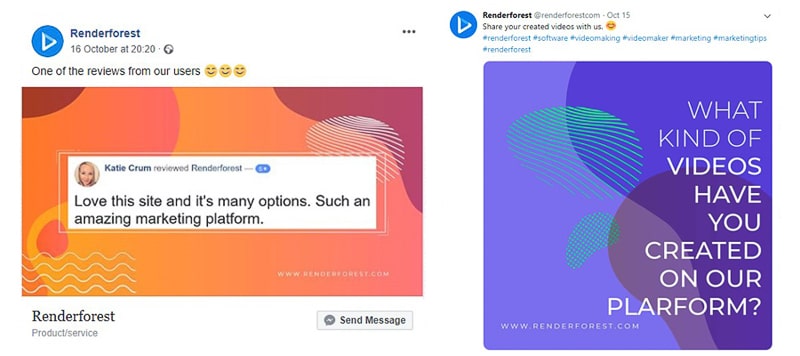 Social media consistency