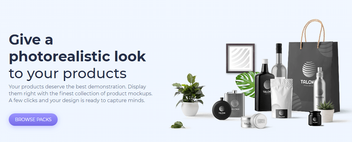 Renderforest mockups