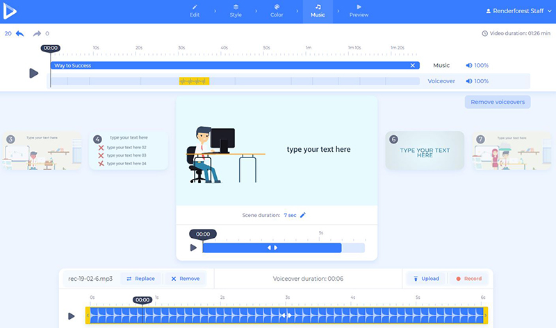 Make Explainer Video - voiceover