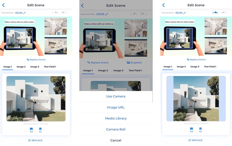 renderforest iphone app image holder