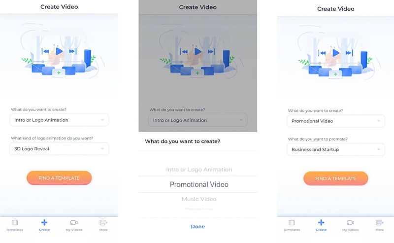 renderforest iphone app categories