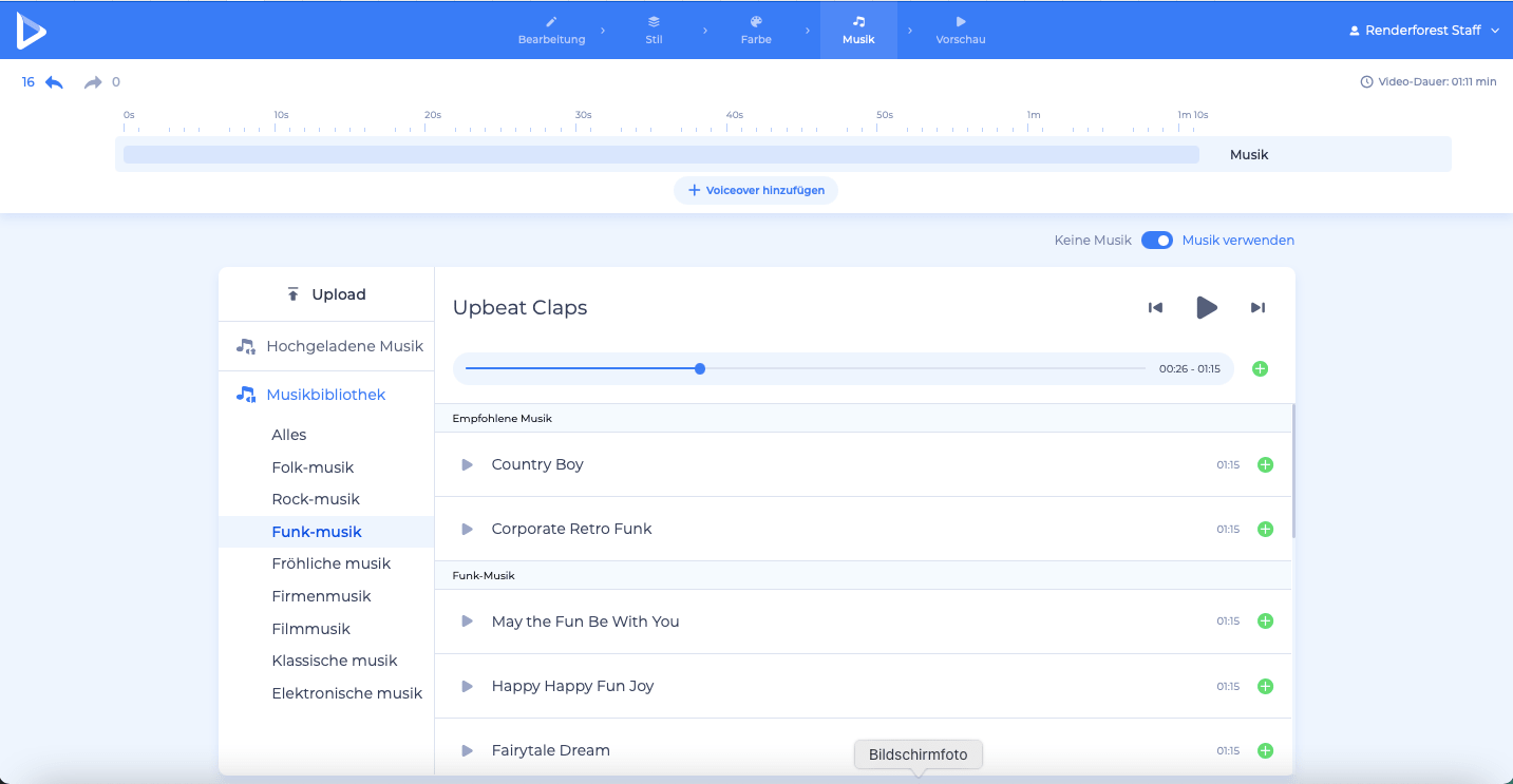 Erklärvideo - Musik