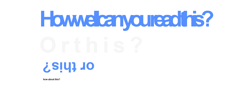 what is typography - rules