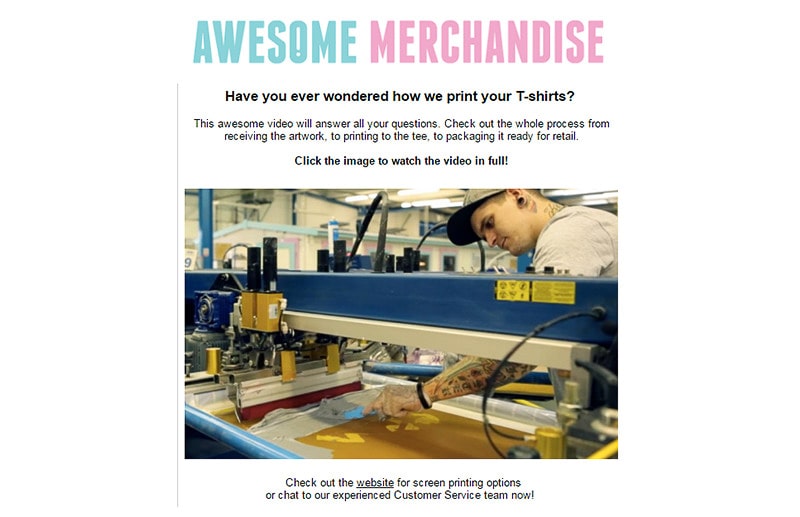 video in email marketing campaigns