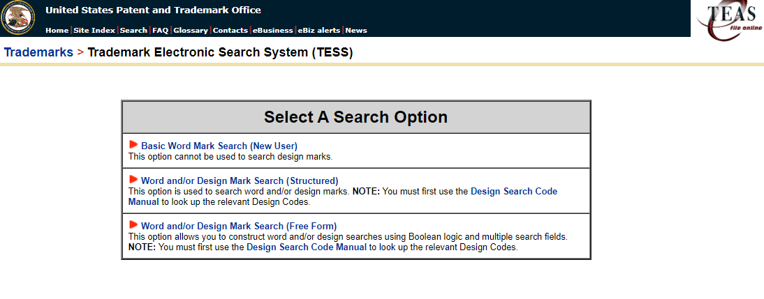 TESS search