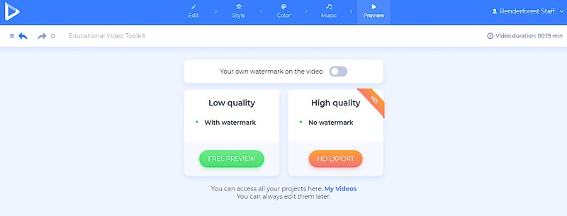 Educational Video Toolkit - Free Preview