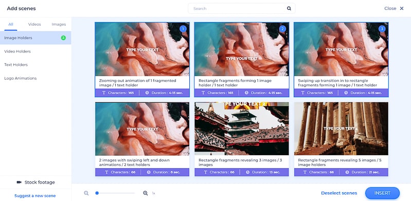 make slideshow edit style