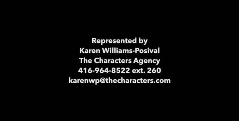 demo reel contact information