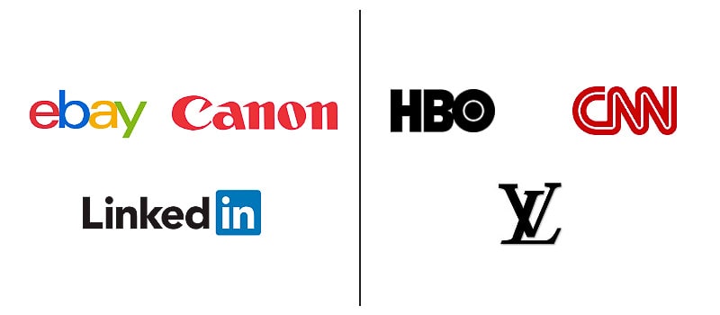 wordmark logos vs lettermark logos