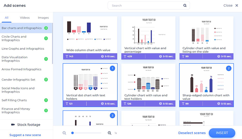 Monthly Video Report - scenes