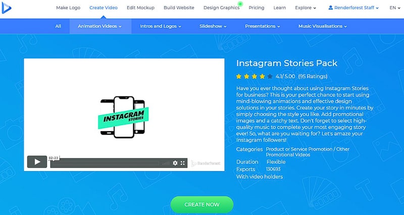 Instagram stories - pack