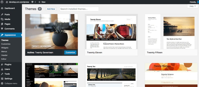 start a blog with WordPress